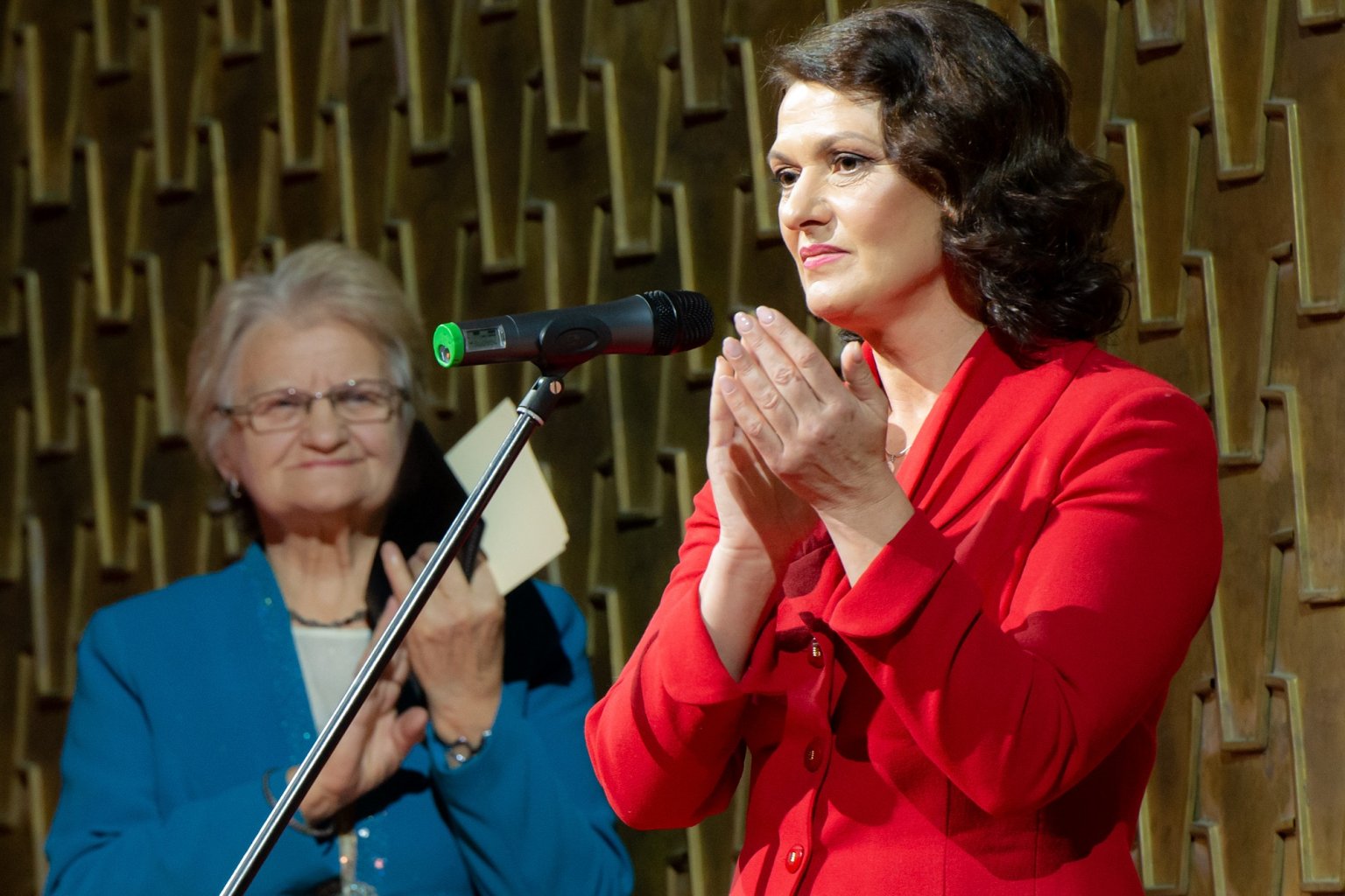 Teatro dovanota šventė neįgaliesiems įsimins pirmąkart gyvai stebėta operete