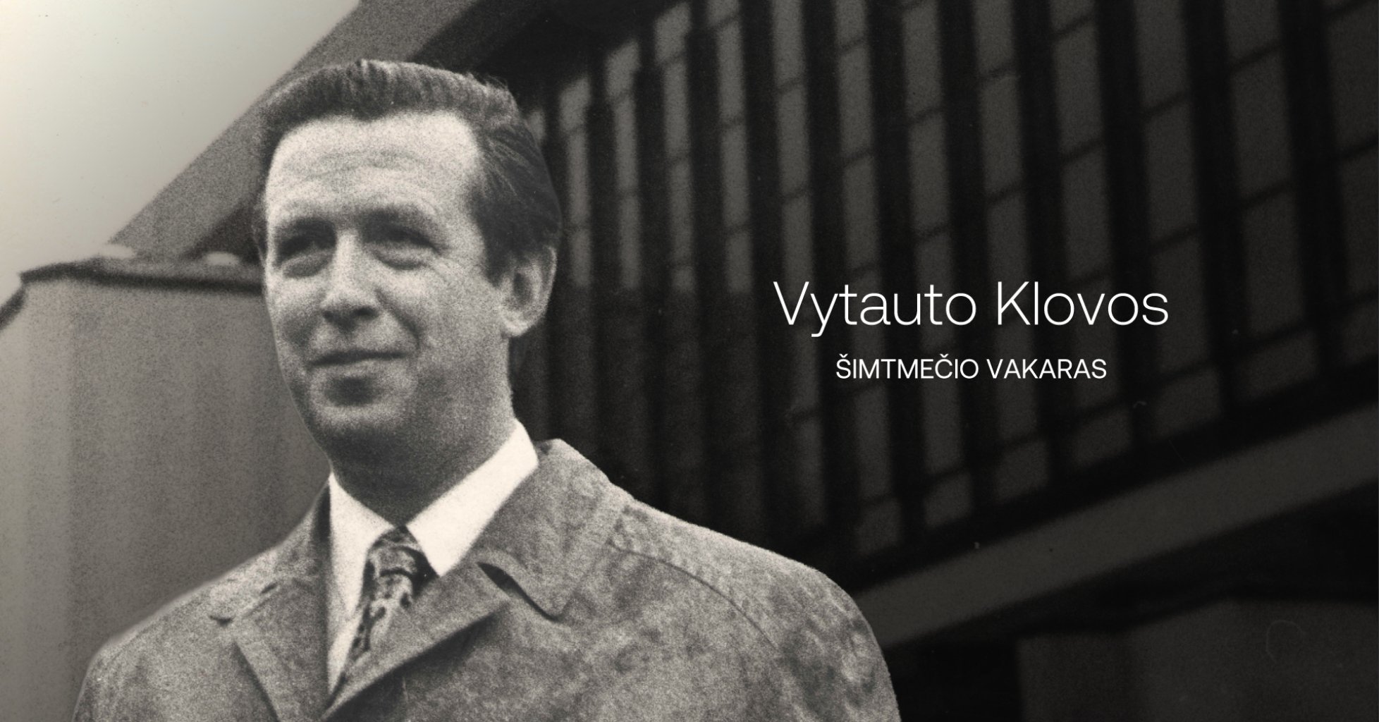 Kviečiame į kompozitoriaus Vytautos Klovos šimtmečio vakarą